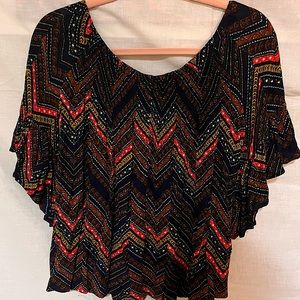 a.n.a. Blouse bought from JCpenny.  Perfect fall colors